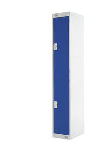 Two Door Locker - Quick Delivery - Blue Doors