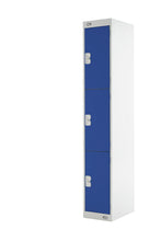 Three Door Locker - Quick Delivery - Blue Doors