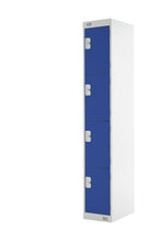 Four Door Locker - Quick Delivery - Blue Doors