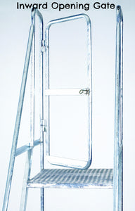 Galvanised Tilt And Go Four Step