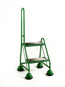 Single Sided Mobile 2 Step - Single Handrail